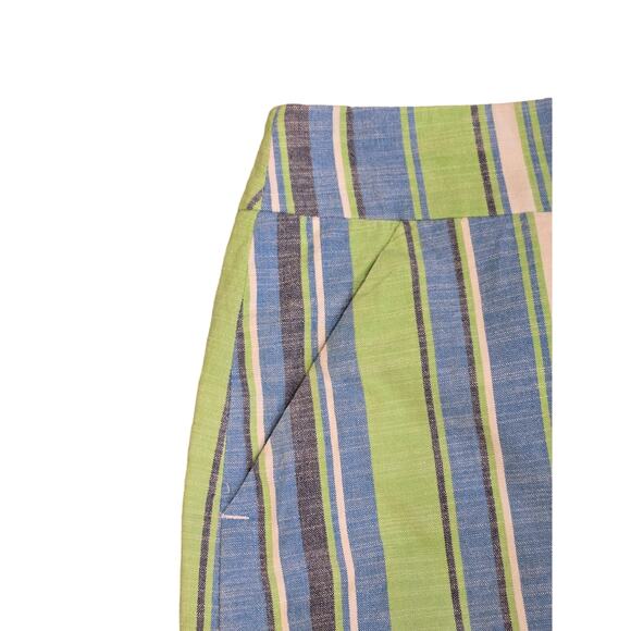 Women's LOUDMOUTH Golf Shorts Skort, Green and Blue Plaid, SZ 6 - Picture 3 of 7